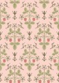 Tapeta roślinny ornament z truskawkami Cole & Son 127/2013 Strawberry Classics Collection Vol.I