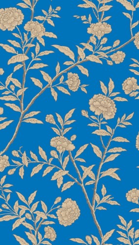 Tapeta roślinna w stylu chinoiserie Cole & Son 127/3014 Roseberry Classics Collection Vol.I