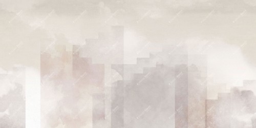 Fototapeta rozmyta geometria Inkiostro Bianco DREAMSCAPE INKPANA2501 Monochrome