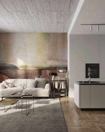 Fototapeta artystyczny krajobraz Inkiostro Bianco IDYLLIC INKSIII2501 Monochrome