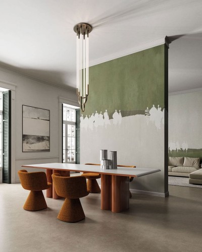 Fototapeta malarska abstrakcja Inkiostro Bianco STRENGTH INKNPIA2501A Monochrome