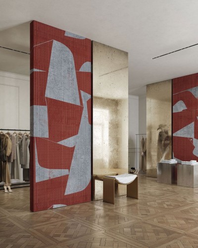 Fototapeta geometryczna nowoczesna Inkiostro Bianco STROKES INKLNLT2503 Monochrome