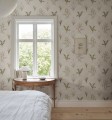 Fototapeta kwiaty w kratownicy Sandberg S10576 Louise Pastel Herbarium