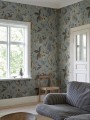 Fototapeta botaniczna Sandberg S10580 Tree of Life Mural Light Blue Herbarium