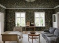 Fototapeta botaniczna Sandberg S10582 Tree of Life Mural Dark Blue Herbarium
