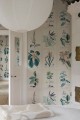 Fototapeta botaniczna vintage Sandberg S10589 Flora Blue Herbarium