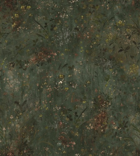 Fototapeta malarski ogród Sandberg S10594 Juni Forest Green Herbarium