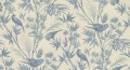 Fototapeta ptaki w bujnym bambusowym gaju Sandberg S10595 Celeste Mural Blue Herbarium