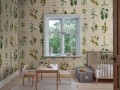 Fototapeta botaniczna vintage Sandberg S10598 Flora Green Herbarium