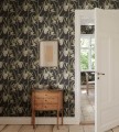 Fototapeta kwiaty i motyle Sandberg S10600 Lilian Charcoal Herbarium