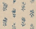Fototapeta delikatne kwiaty vintage Sandberg S10610 Victoria Blue Herbarium