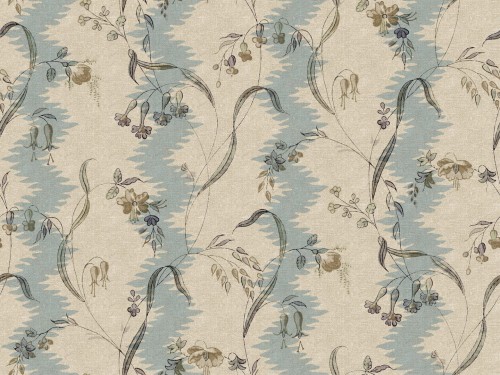 Fototapeta botaniczna Sandberg S10611 Beatrice Misty Blue Herbarium