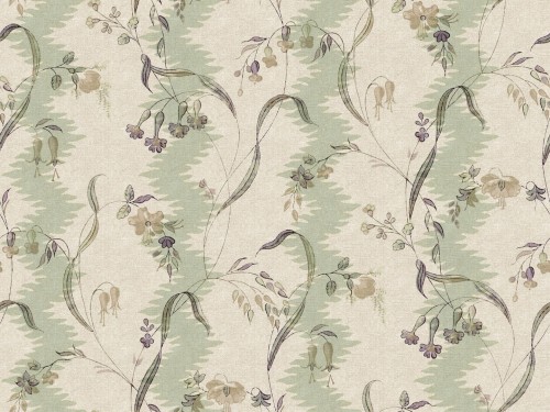 Fototapeta botaniczna Sandberg S10613 Beatrice Light Green Herbarium