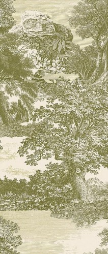 Mural krajobraz natury vintage Masureel DGSAL1033 Salcey Amazone