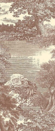 Mural krajobraz natury vintage Masureel DGSAL1041 Salcey Amazone