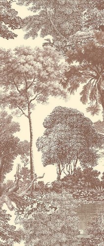 Mural krajobraz natury vintage Masureel DGSAL1042 Salcey Amazone