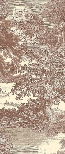 Mural krajobraz natury vintage Masureel DGSAL1043 Salcey Amazone