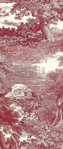 Mural krajobraz natury vintage Masureel DGSAL1051 Salcey Amazone