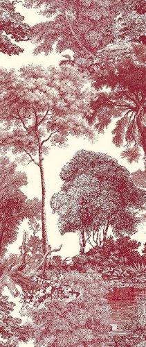 Mural krajobraz natury vintage Masureel DGSAL1052 Salcey Amazone