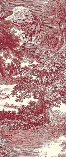 Mural krajobraz natury vintage Masureel DGSAL1053 Salcey Amazone