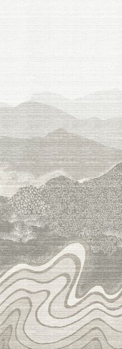 Mural abstrakcyjny pejzaż gór Masureel DGZON2011 Nebula Amazone