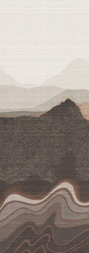 Mural abstrakcyjny pejzaż gór Masureel DGZON2032 Nebula Amazone