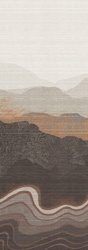 Mural abstrakcyjny pejzaż gór Masureel DGZON2033 Nebula Amazone