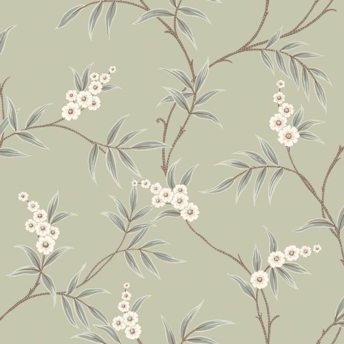 Tapeta kwiaty i liście Boras Tapeter 7763 Floral Tree Adorn