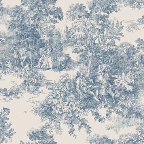 Tapeta scenki rodzajowe Boras Tapeter 7767 Toile de Jouy Adorn