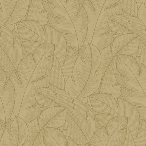 Tapeta duże liście Casadeco VEGE 201292323 Yuto Gold Vegetals