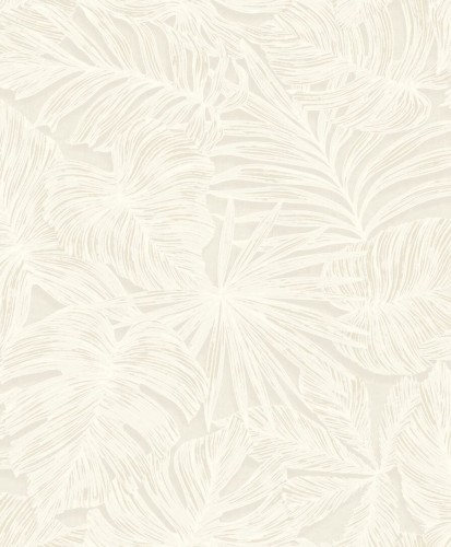 Tapeta tropikalne liście Casadeco VEGE 86430292 Granada Vegetals