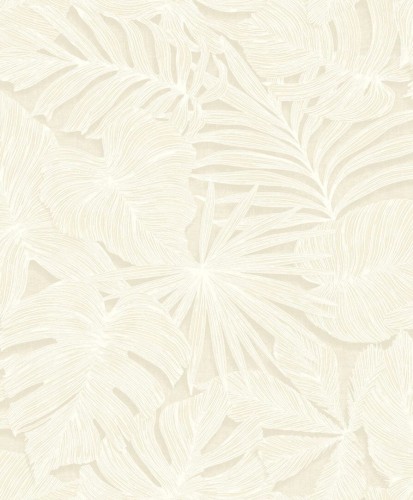 Tapeta tropikalne liście Casadeco VEGE 86431188 Granada Vegetals