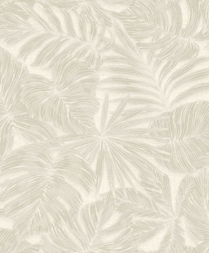 Tapeta tropikalne liście Casadeco VEGE 86431252 Granada Vegetals