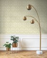 Tapeta roślinny ornament Casadeco HETA 201237245 Primrose Heritage
