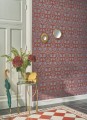 Tapeta roślinny ornament Casadeco HETA 201238665 Primrose Heritage