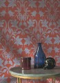 Tapeta roślinny ornament Casadeco HETA 201238665 Primrose Heritage