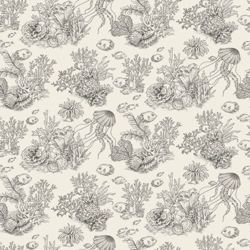 Tapeta koralowce i ryby Casadeco SEAS 201479559 Cote Sauvage Seaside