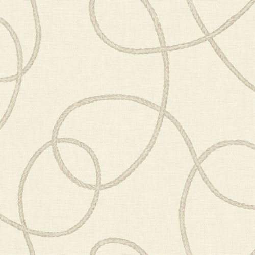 Tapeta ze wzorem liny Casadeco SEAS 201501212 Pointe Du Raz Seaside