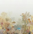 Mural podwodny krajobraz Casadeco SEAS 201540309 L Aquarium Seaside
