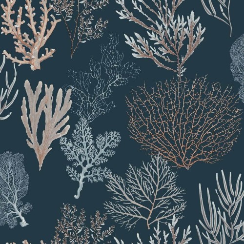 Tapeta koralowce Casadeco SEAS 83976776 Corail Seaside