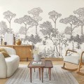 Mural krajobraz drzew Caselio AOB 106690904 L Arboretum Art of Botany