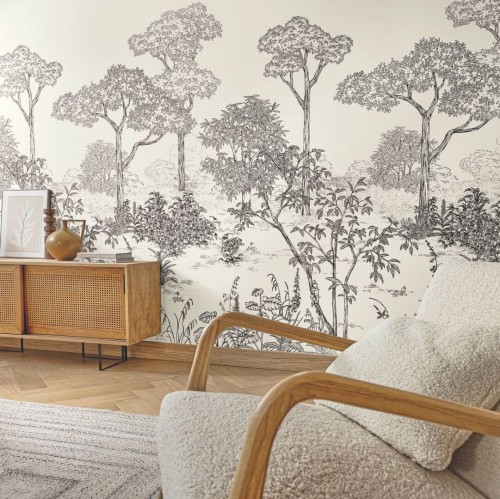 Mural krajobraz drzew Caselio AOB 106690905 S Arboretum Art of Botany