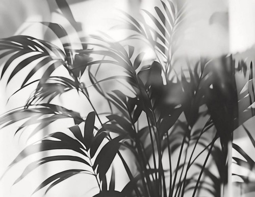 Fototapeta artystyczne palmowe liście London Art 25016-02 Linear Palms Exclusive Wallpaper 2025