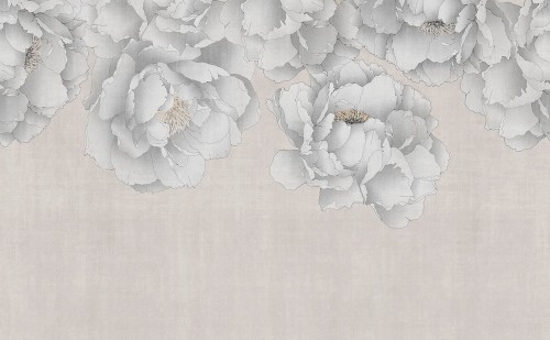 Fototapeta rysowane kwiaty London Art 25041-02 Oriental Flowers Exclusive Wallpaper 2025