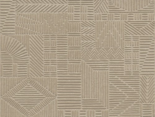 Tapeta tekstylna 3D w etnicznym stylu Arte Carvato 23922 Terra