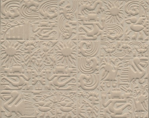 Tapeta tekstylna 3D etniczna Arte Chimu 23902 Terra