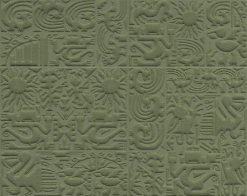 Tapeta tekstylna 3D etniczna Arte Chimu 23903 Terra