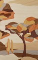 Mural naturalny fornir z motywem drzew Arte Under The Sycamore Tree 30821 Embleme
