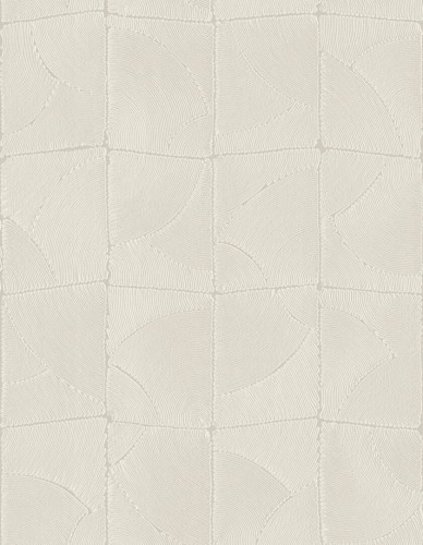 Tapeta o organicznych kształtach z jutowego sznurka Arte Atlas 60781 Tali