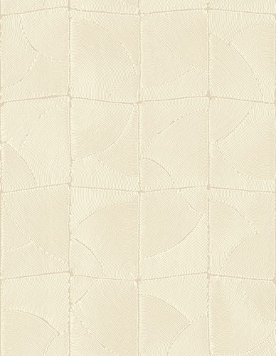 Tapeta o organicznych kształtach z jutowego sznurka Arte Atlas 64531 Tali